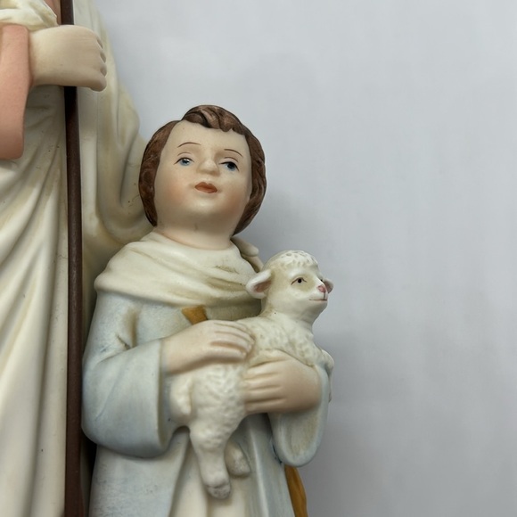 Homco The Good Shepherd porcelain Figurine - Picture 9 of 12